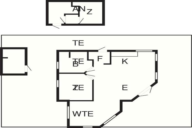 6 Person Holiday Home In 프레데릭스하운 외부 사진